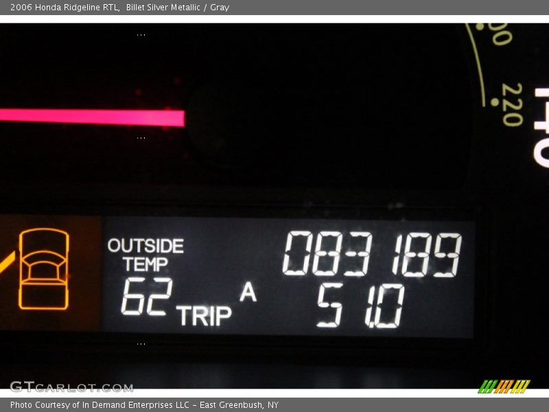 Billet Silver Metallic / Gray 2006 Honda Ridgeline RTL