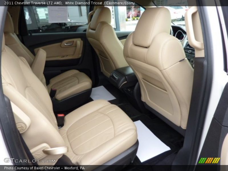 Rear Seat of 2011 Traverse LTZ AWD