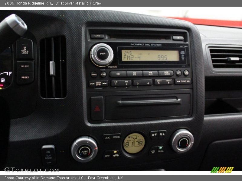 Billet Silver Metallic / Gray 2006 Honda Ridgeline RTL