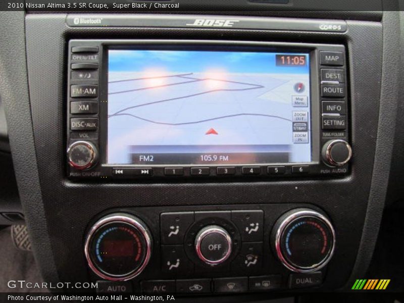 Super Black / Charcoal 2010 Nissan Altima 3.5 SR Coupe