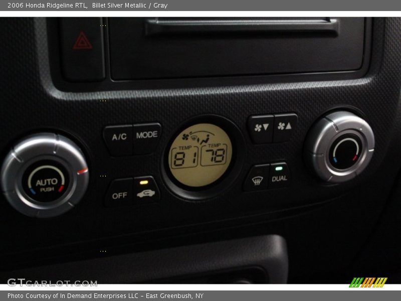 Billet Silver Metallic / Gray 2006 Honda Ridgeline RTL