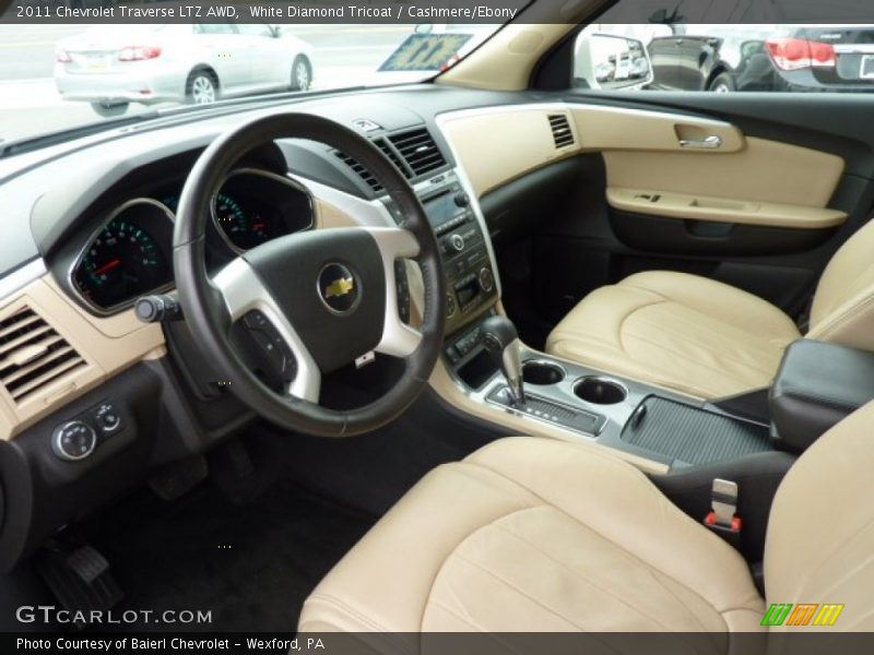 Cashmere/Ebony Interior - 2011 Traverse LTZ AWD 