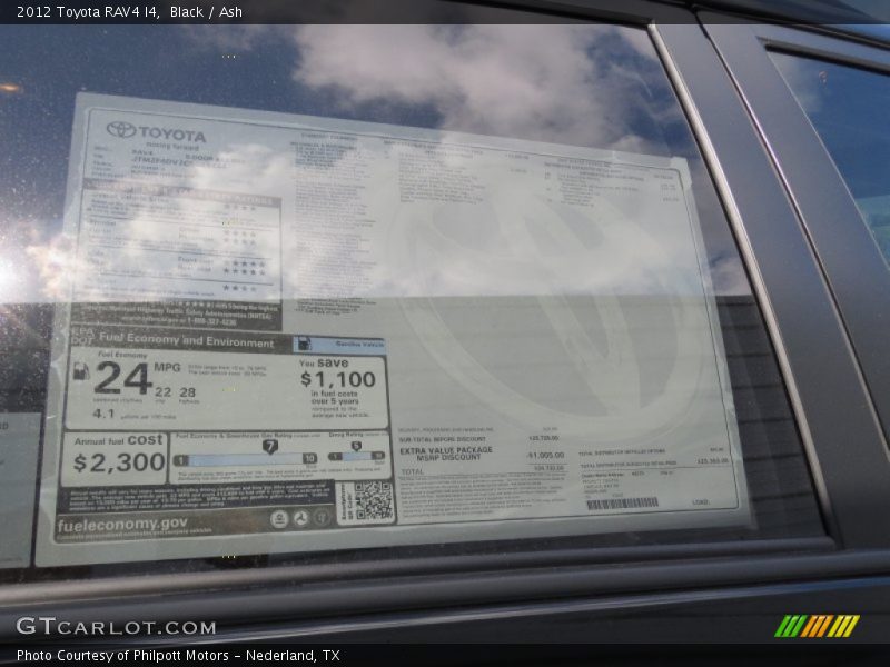 Black / Ash 2012 Toyota RAV4 I4