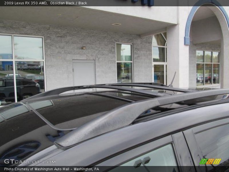Obsidian Black / Black 2009 Lexus RX 350 AWD