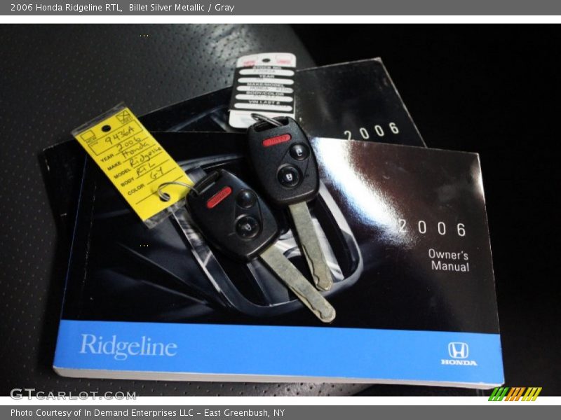 Billet Silver Metallic / Gray 2006 Honda Ridgeline RTL