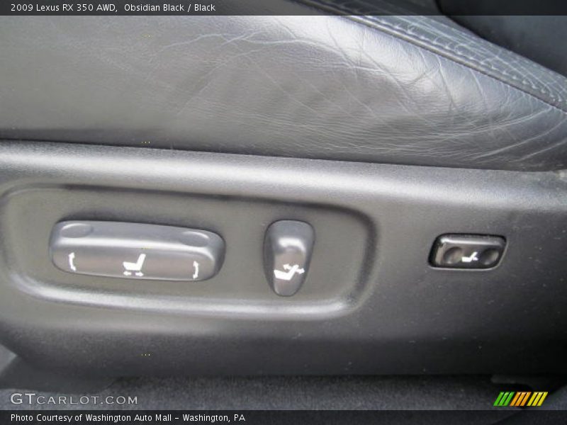 Obsidian Black / Black 2009 Lexus RX 350 AWD