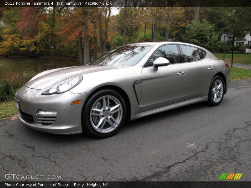 Front 3/4 View of 2012 Panamera 4