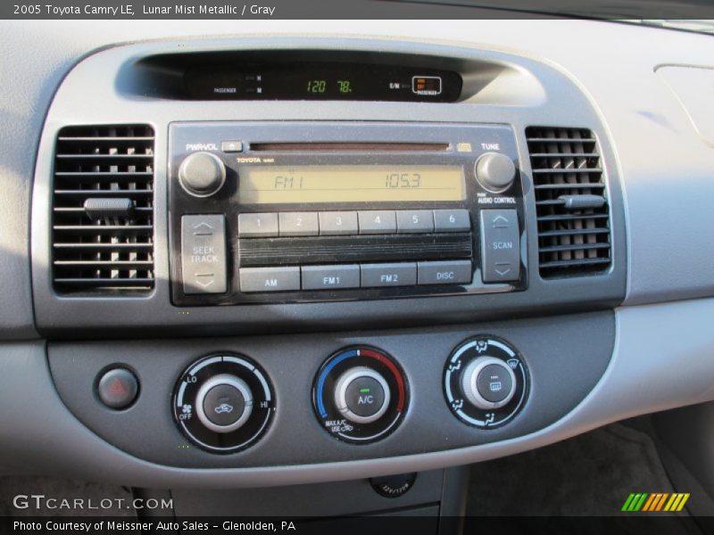 Lunar Mist Metallic / Gray 2005 Toyota Camry LE