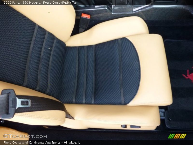 Front Seat of 2000 360 Modena