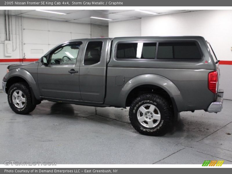 Storm Gray Metallic / Graphite 2005 Nissan Frontier SE King Cab 4x4