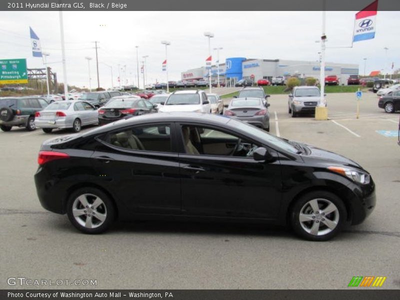 Black / Beige 2011 Hyundai Elantra GLS
