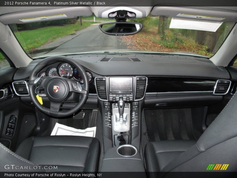 Dashboard of 2012 Panamera 4