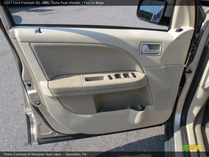 Dune Pearl Metallic / Pebble Beige 2007 Ford Freestyle SEL AWD