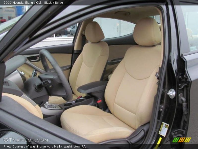 Black / Beige 2011 Hyundai Elantra GLS