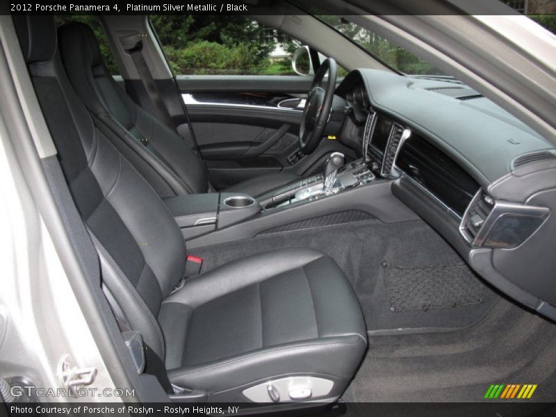 Front Seat of 2012 Panamera 4