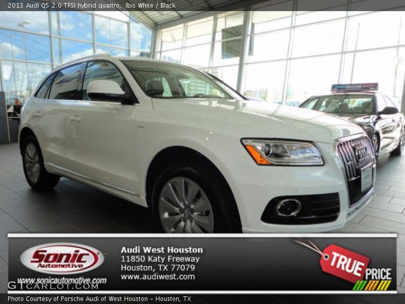 Ibis White / Black 2013 Audi Q5 2.0 TFSI hybrid quattro