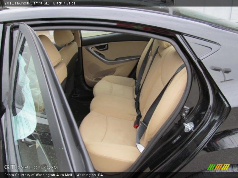 Black / Beige 2011 Hyundai Elantra GLS