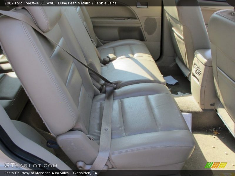 Dune Pearl Metallic / Pebble Beige 2007 Ford Freestyle SEL AWD