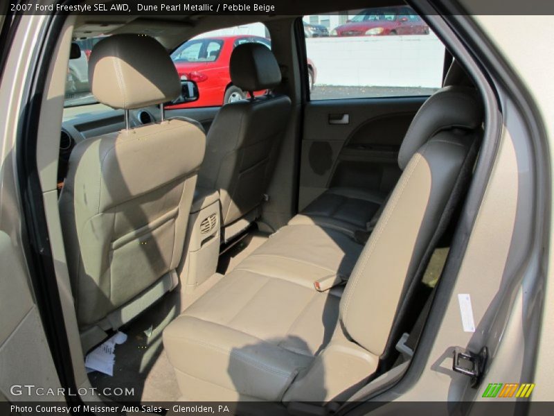 Dune Pearl Metallic / Pebble Beige 2007 Ford Freestyle SEL AWD