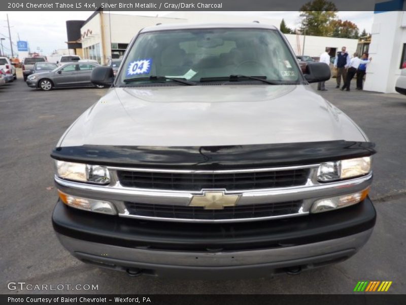 Silver Birch Metallic / Gray/Dark Charcoal 2004 Chevrolet Tahoe LS 4x4