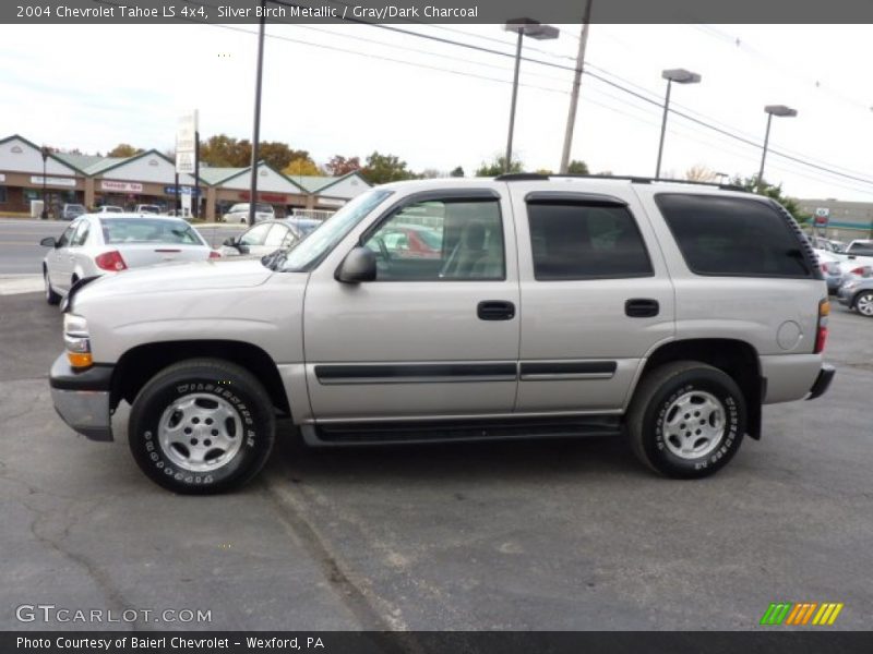 Silver Birch Metallic / Gray/Dark Charcoal 2004 Chevrolet Tahoe LS 4x4