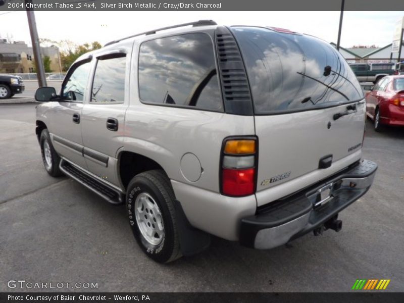Silver Birch Metallic / Gray/Dark Charcoal 2004 Chevrolet Tahoe LS 4x4