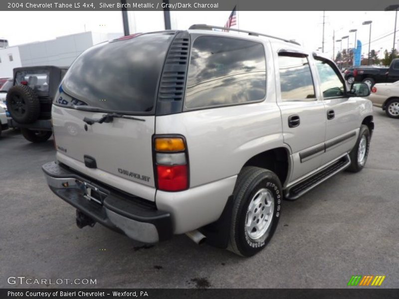 Silver Birch Metallic / Gray/Dark Charcoal 2004 Chevrolet Tahoe LS 4x4