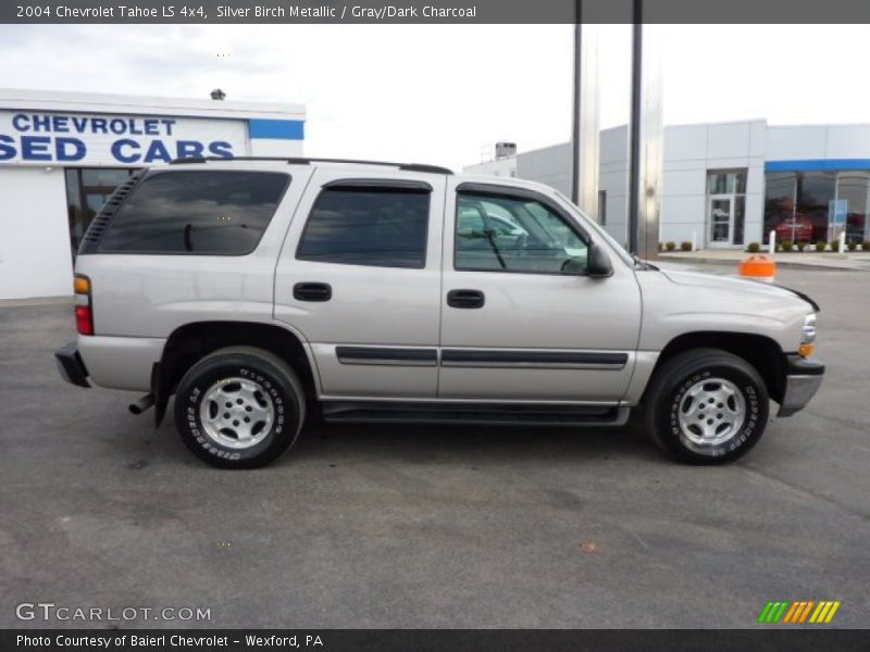 Silver Birch Metallic / Gray/Dark Charcoal 2004 Chevrolet Tahoe LS 4x4