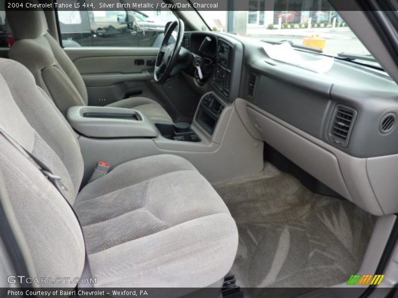 Silver Birch Metallic / Gray/Dark Charcoal 2004 Chevrolet Tahoe LS 4x4