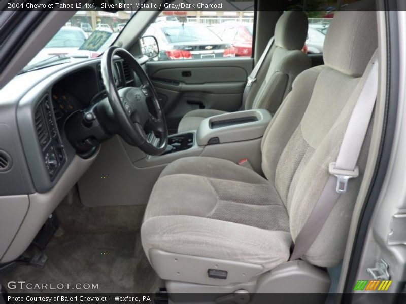 Silver Birch Metallic / Gray/Dark Charcoal 2004 Chevrolet Tahoe LS 4x4