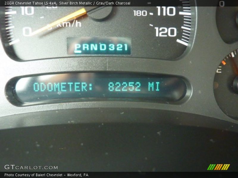 Silver Birch Metallic / Gray/Dark Charcoal 2004 Chevrolet Tahoe LS 4x4