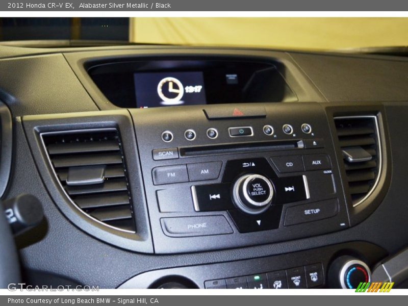 Controls of 2012 CR-V EX