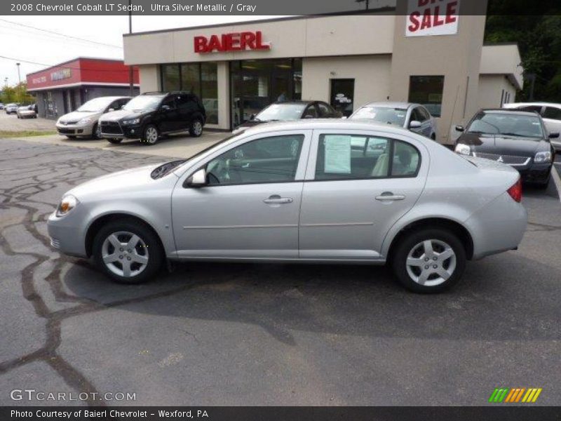 Ultra Silver Metallic / Gray 2008 Chevrolet Cobalt LT Sedan