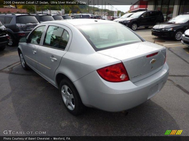Ultra Silver Metallic / Gray 2008 Chevrolet Cobalt LT Sedan