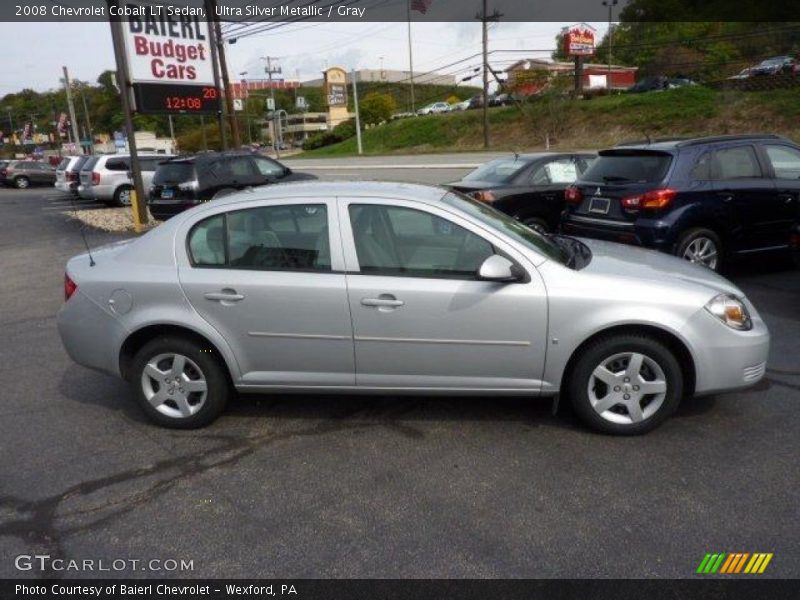 Ultra Silver Metallic / Gray 2008 Chevrolet Cobalt LT Sedan