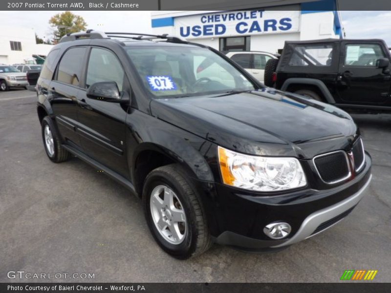 Black / Cashmere 2007 Pontiac Torrent AWD