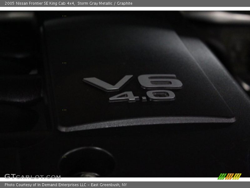 Storm Gray Metallic / Graphite 2005 Nissan Frontier SE King Cab 4x4