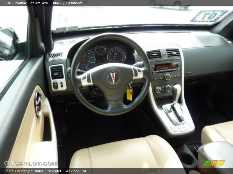 Black / Cashmere 2007 Pontiac Torrent AWD