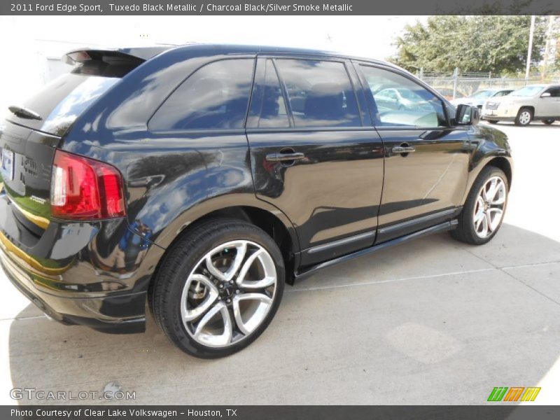 Tuxedo Black Metallic / Charcoal Black/Silver Smoke Metallic 2011 Ford Edge Sport