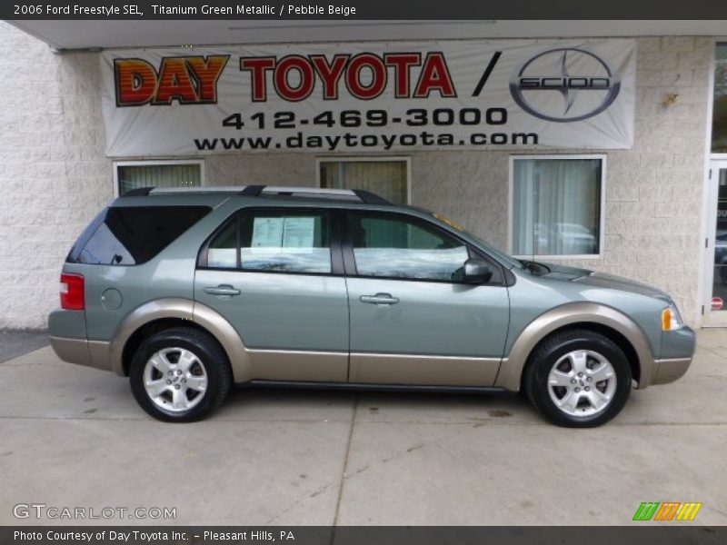 Titanium Green Metallic / Pebble Beige 2006 Ford Freestyle SEL