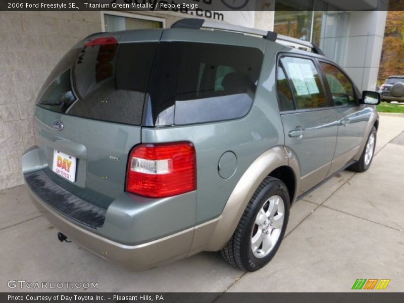 Titanium Green Metallic / Pebble Beige 2006 Ford Freestyle SEL