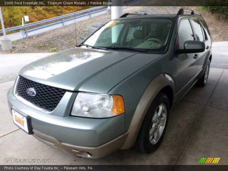 Titanium Green Metallic / Pebble Beige 2006 Ford Freestyle SEL
