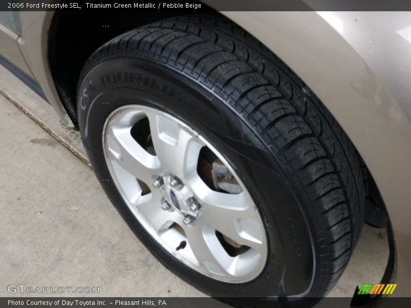Titanium Green Metallic / Pebble Beige 2006 Ford Freestyle SEL