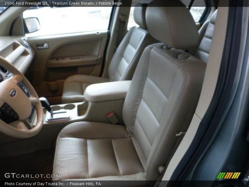 Titanium Green Metallic / Pebble Beige 2006 Ford Freestyle SEL