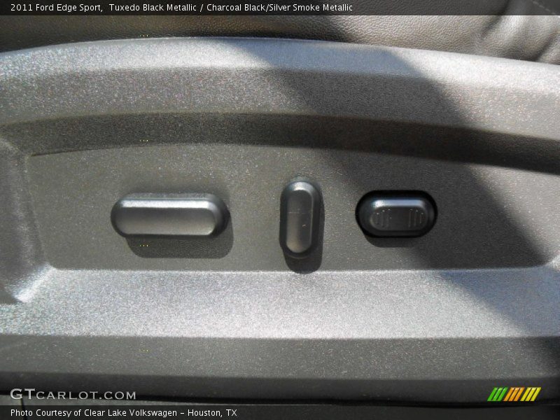 Tuxedo Black Metallic / Charcoal Black/Silver Smoke Metallic 2011 Ford Edge Sport