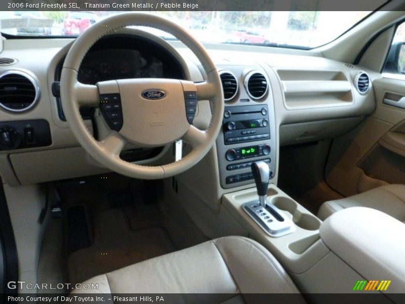 Titanium Green Metallic / Pebble Beige 2006 Ford Freestyle SEL