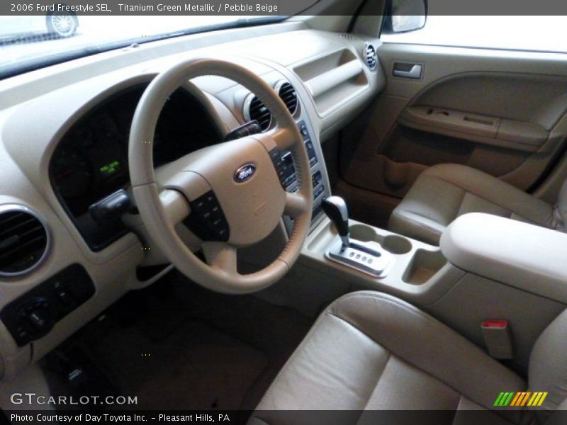 Titanium Green Metallic / Pebble Beige 2006 Ford Freestyle SEL