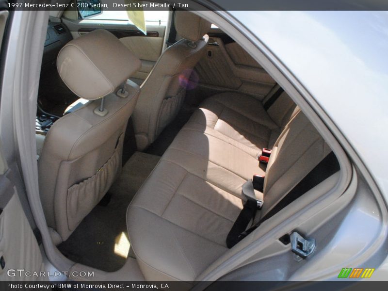 Desert Silver Metallic / Tan 1997 Mercedes-Benz C 280 Sedan