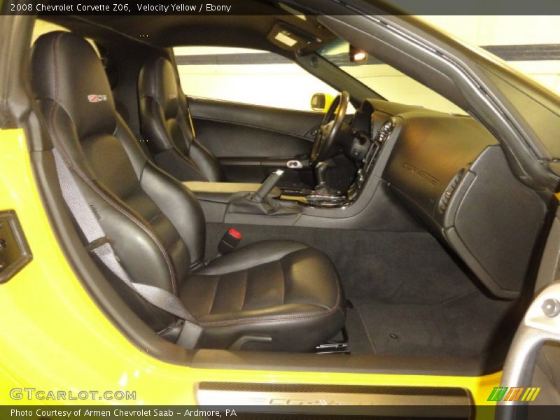  2008 Corvette Z06 Ebony Interior
