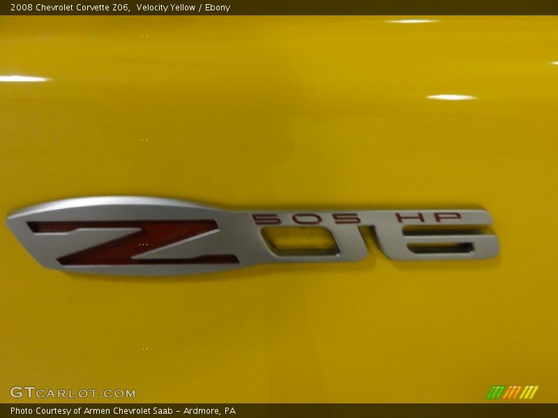 2008 Corvette Z06 Logo